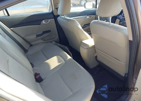 2015 Honda Civic Ex-L из США, поврежденный, VIN 2HGFB2F98FH519731